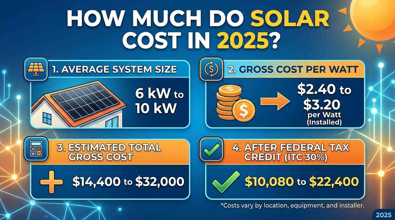 How Much Do Solar Panels Cost in 2025? — Complete Guide