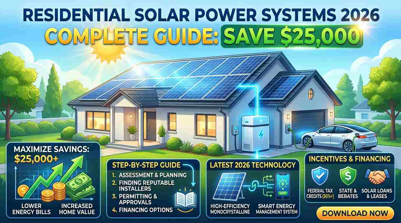What Residential Solar Power Systems Actually Are