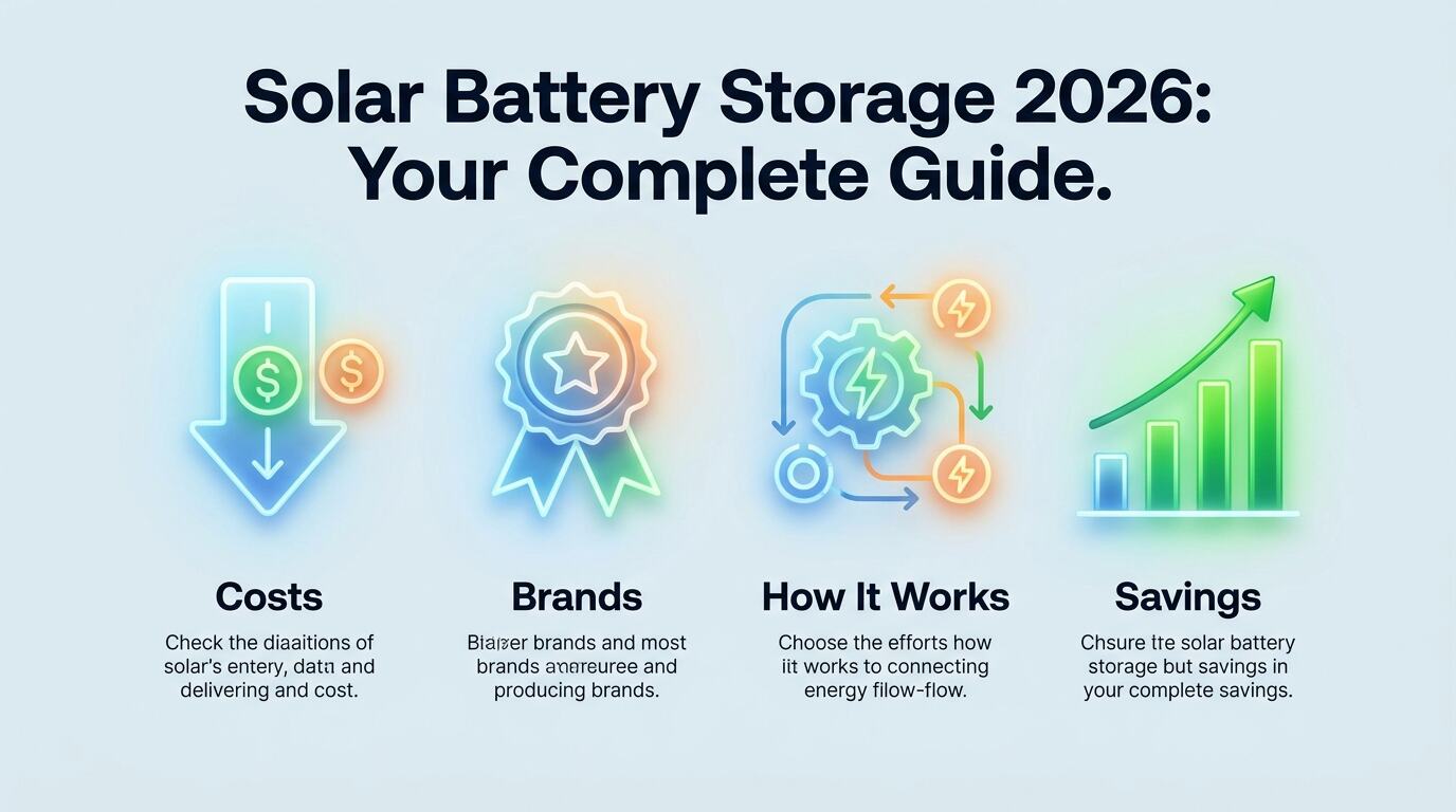🎁 Solar Battery Storage Incentives & Tax Credits 2026