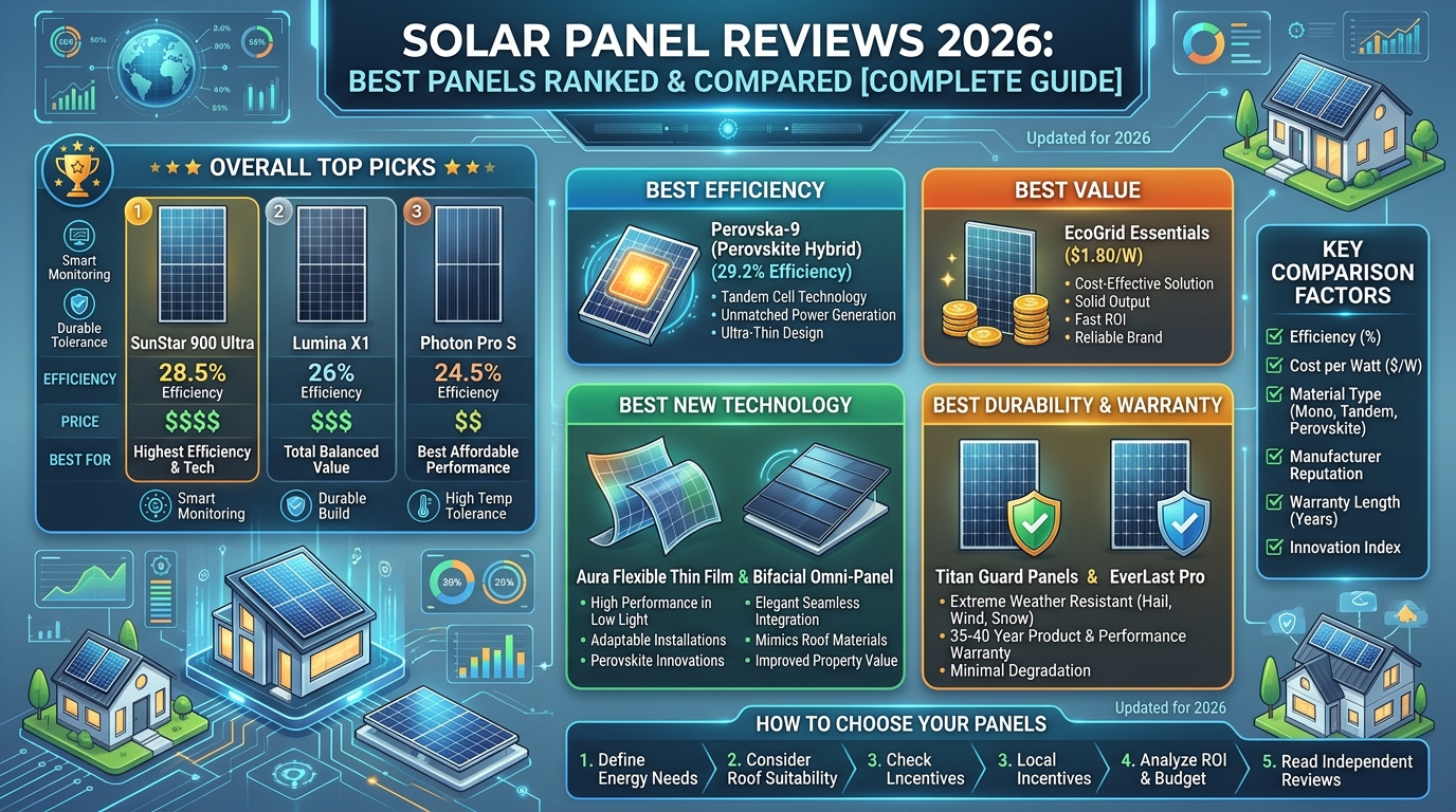 🔬 Our Review Methodology — How We Test & Rate Solar Panels