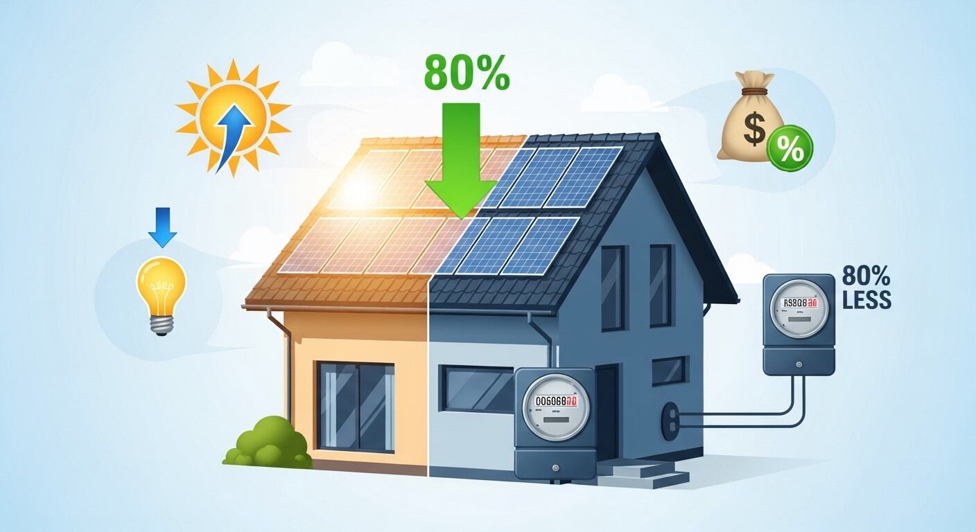 A Real Home Example: From $180/Month Bill to $34/Month
