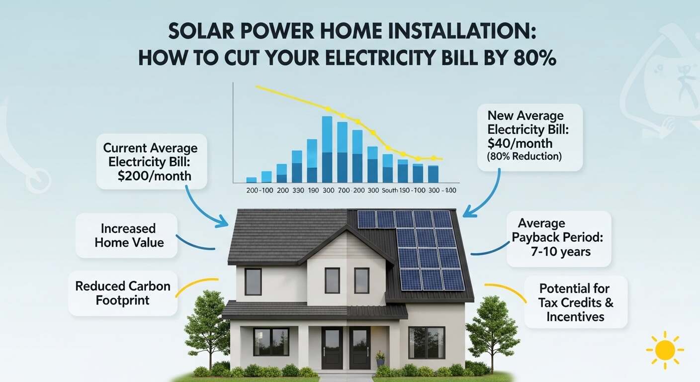 Can Solar Really Cut Your Electricity Bill by 80%?