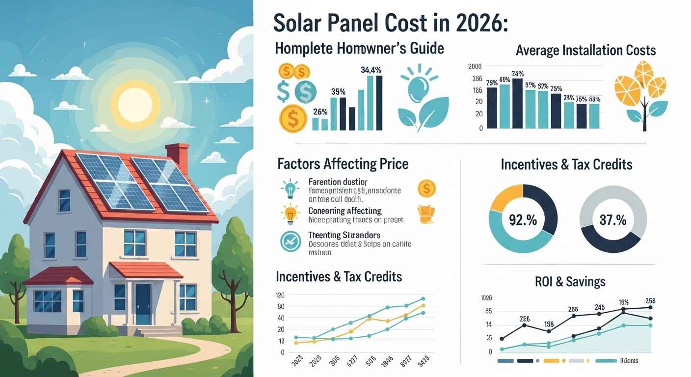 What Is the Average Solar Panel Cost in 2026?